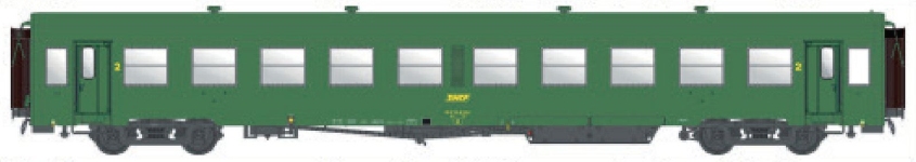 L.S. Models MW40016 - H0 - Personenwagen U60, SNCF, Ep. IV